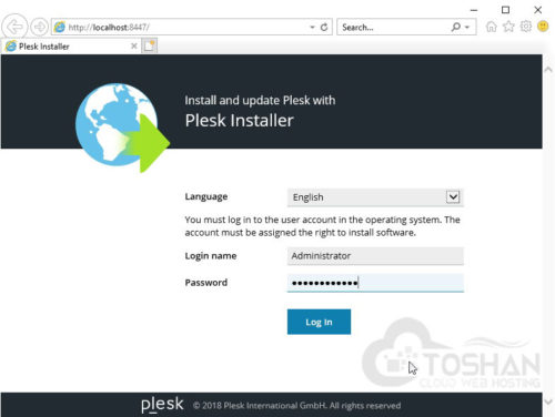 آموزش نصب Plesk در ویندوز سرور